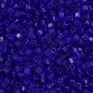 Miyuki square - cubes 1.8mm - Transparent cobalt SB18-151